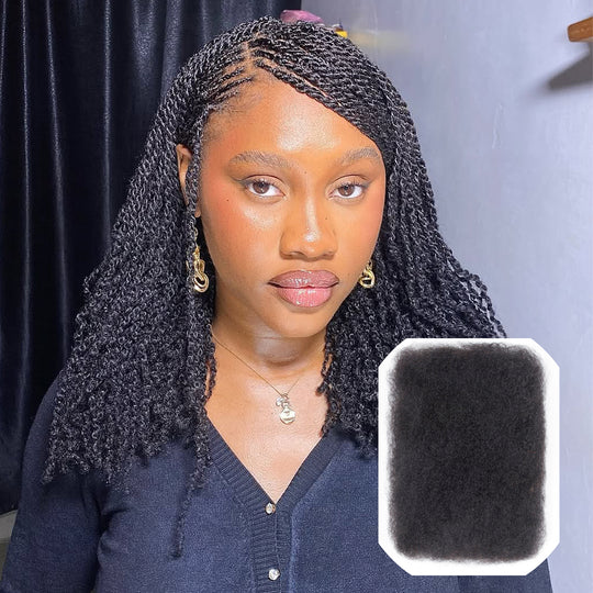 BLL Afro Kinkys Bulk Human Hair For Mini Twist 100% Real Hair